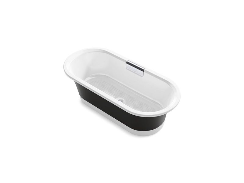 KOHLER - Volute Oval 63  W Base White 29326-P5B0-0