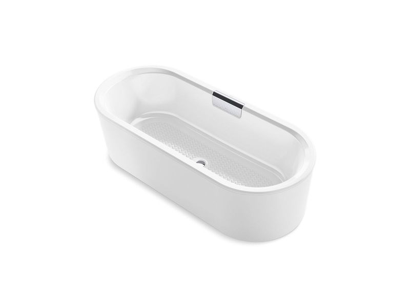KOHLER - Volute Oval 70-7/8  W Shroud White 29329-0-0