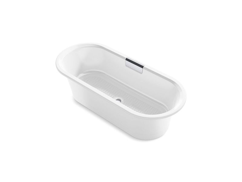 KOHLER - Volute Oval  70-7/8  W Base White 29330-0-0