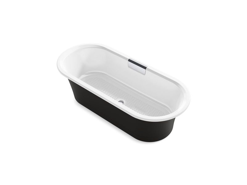 KOHLER - Volute Oval  70-7/8  W Base White 29330-P5-0