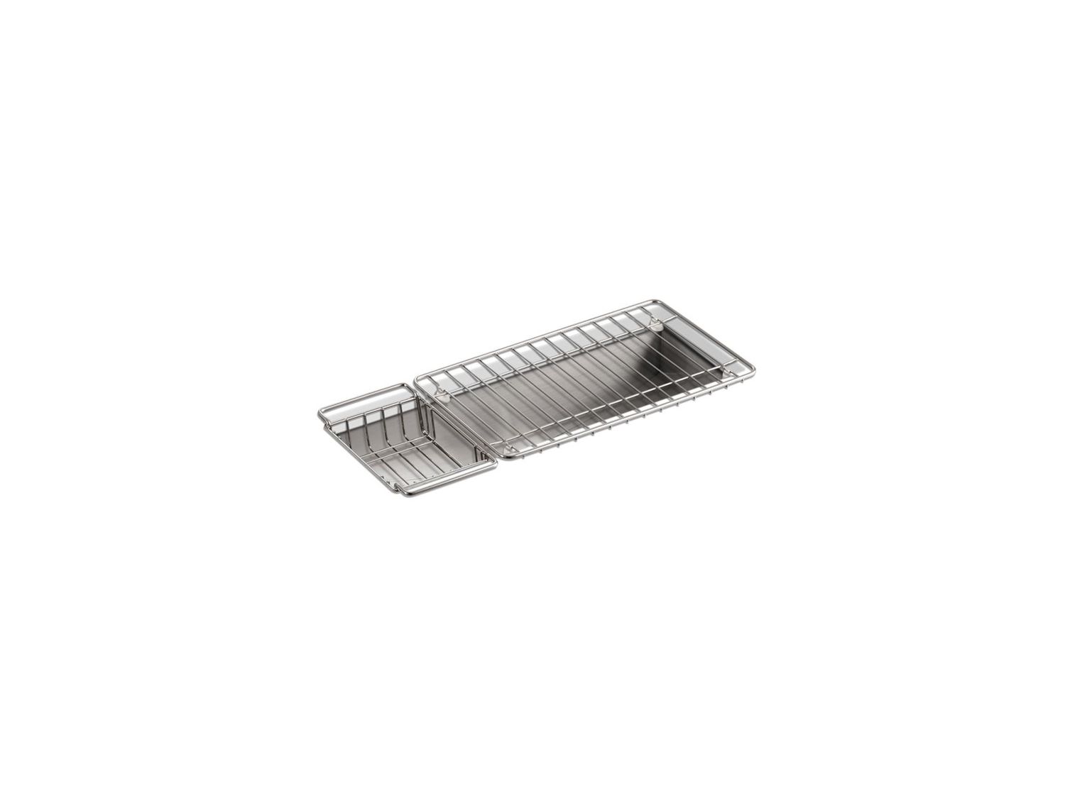 KOHLER - Undertone® 22  Trough Sink W/Rack/Basket NA 3154-NA