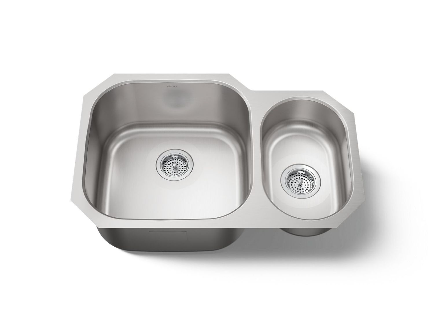 KOHLER - Undertone™ Dbl Hi/Lo Ss Sink NA 3355-NA