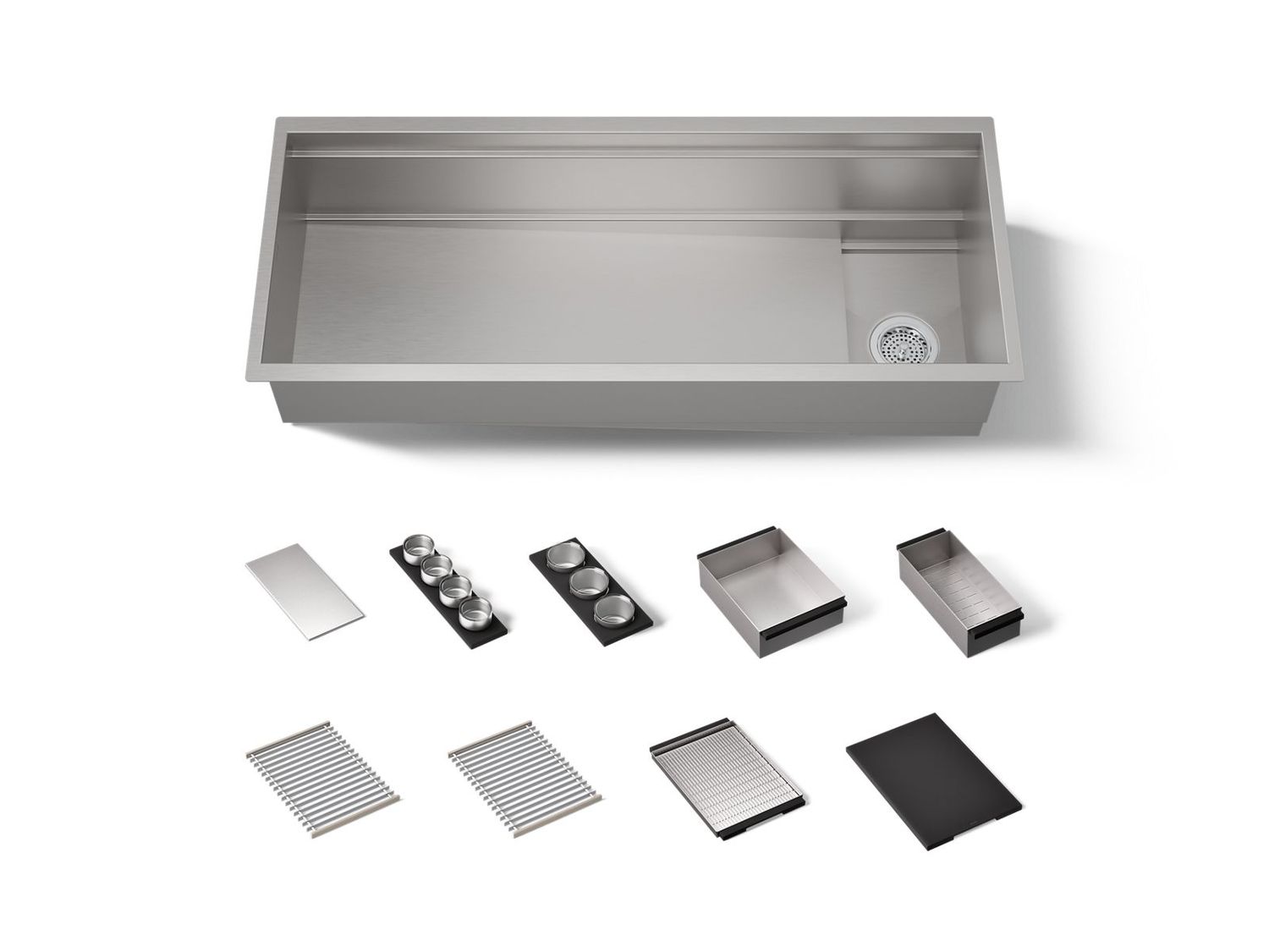 KOHLER - 48  Sink W/ Accessory Bundle NA 37907-PAP-NA