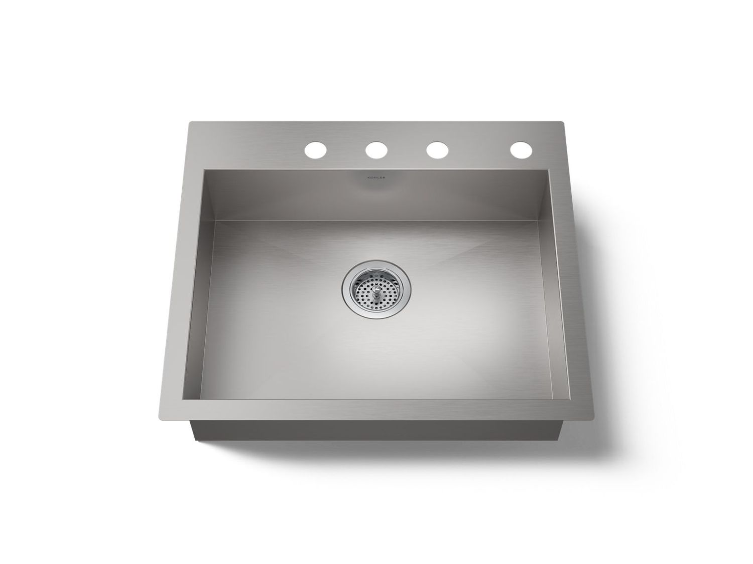 KOHLER - Vault™ Single Basin Sink, 4 Hole NA 3894-4-NA