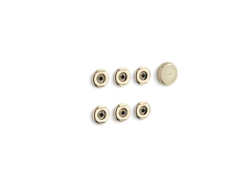 KOHLER - Whirlpool Trim Kit, 6 Jet French Gold 9696-AF