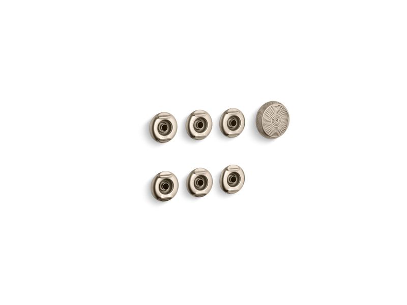 KOHLER - Whirlpool Trim Kit- 6 Jet VIBRANT BRUSHED BRONZE 9696-BV