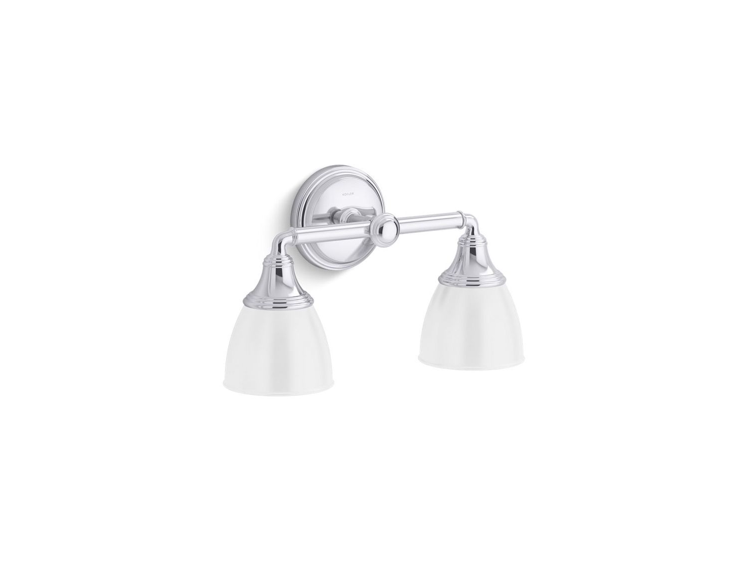 KOHLER - Devonshire® Double Sconce 10571, Color: Polished Chrome