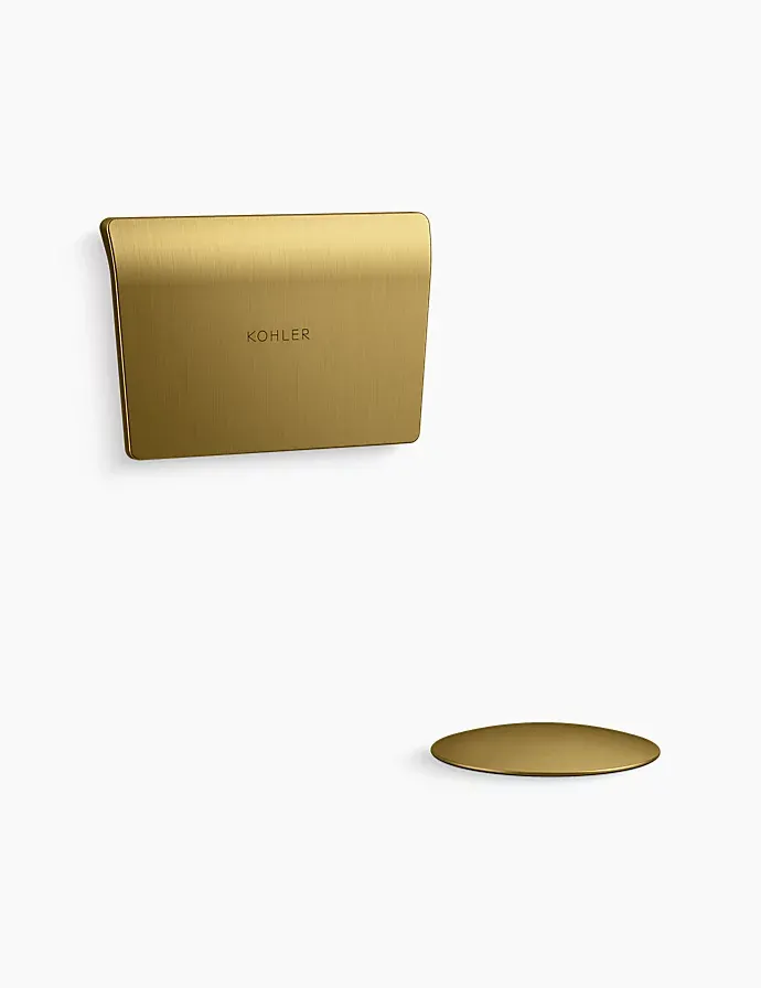 KOHLER - Perfectfill™ Trim Kit -Tea-For-Two® VIBRANT BRUSHED MODERNE BRASS 31801-2MB