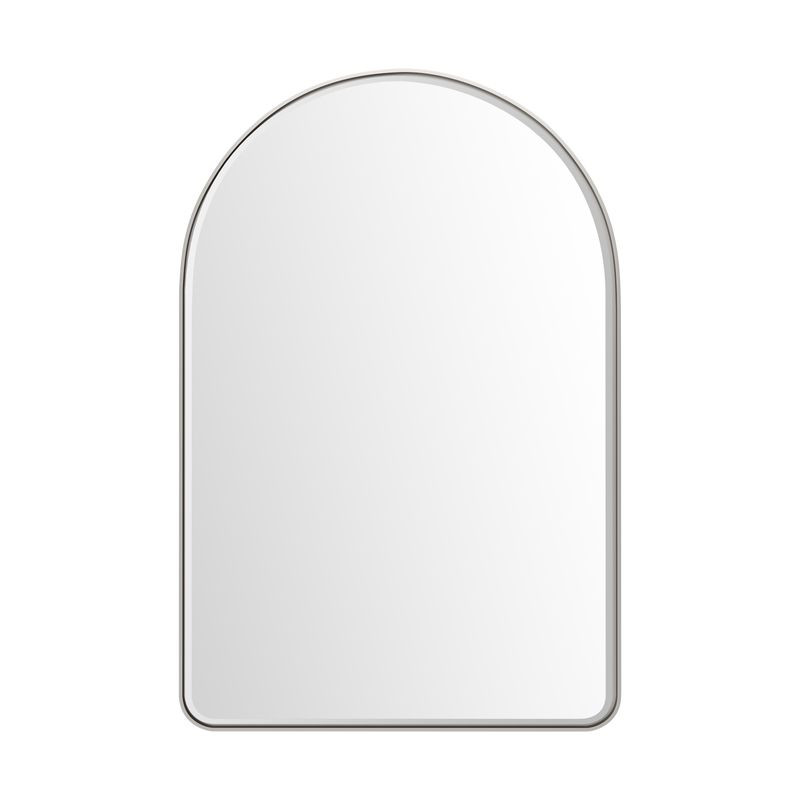 JAMES MARTIN - Rohe 24" Arched Mirror, Satin Nickel 715-MA24-SN