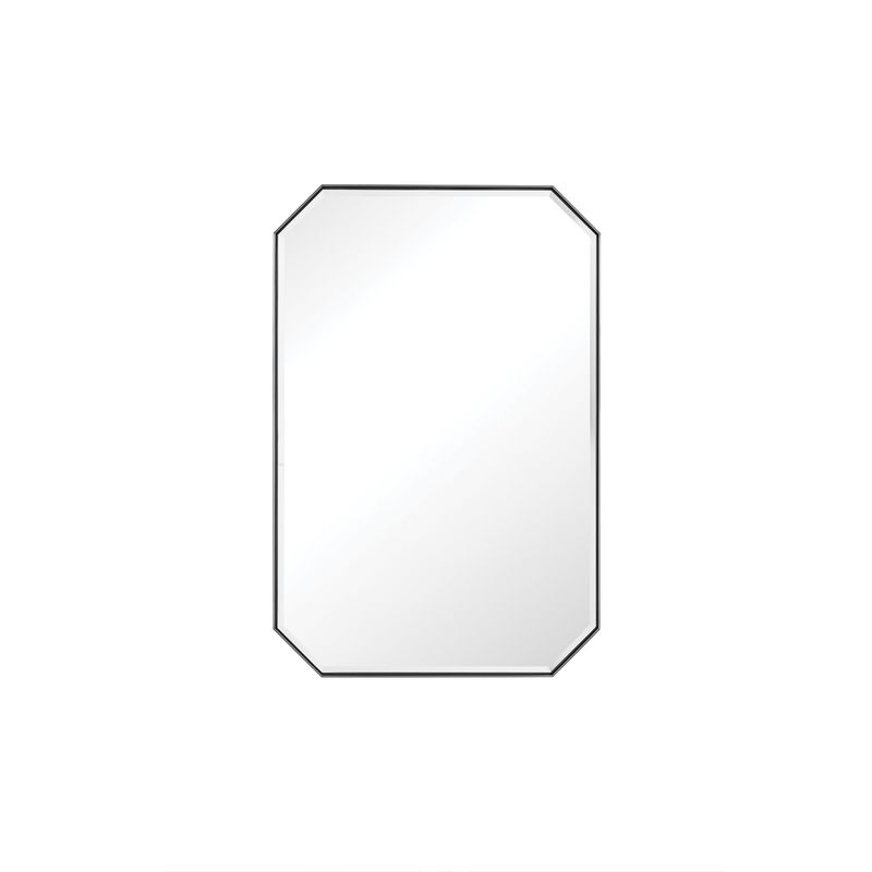 JAMES MARTIN - Rohe 24" Octagonal Mirror, Satin Nickel 715-MO24-SN