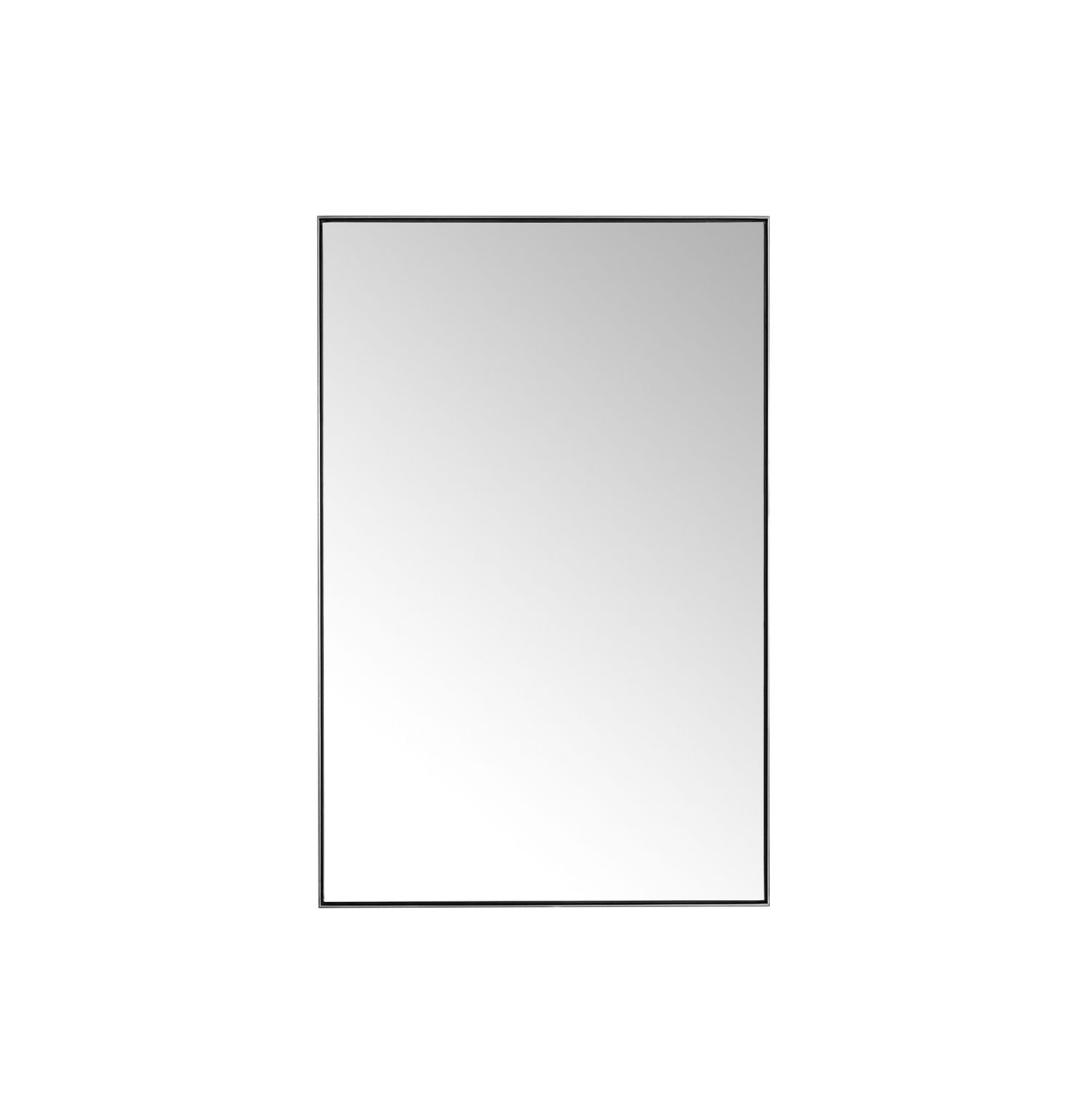 JAMES MARTIN - Rohe 26" Rectangular Mirror, Satin Nickel 715-M26-SN