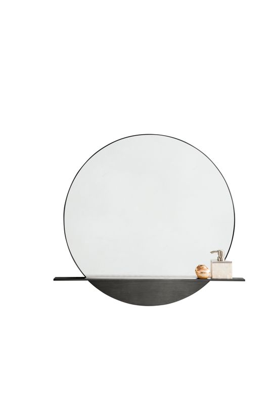 JAMES MARTIN - Platform 36" Mirror, Modern Iron 909-M36-MDI