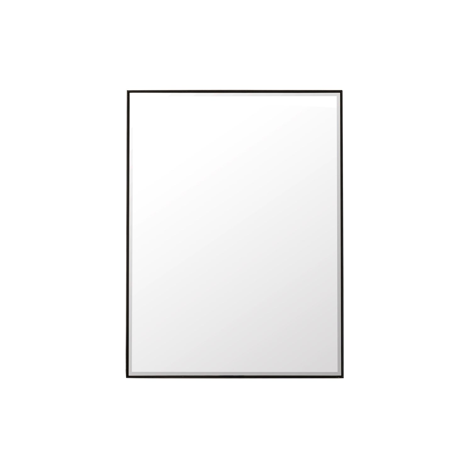 JAMES MARTIN - Rohe 30" Rectangular Mirror, Matte Black 715-M30-MB