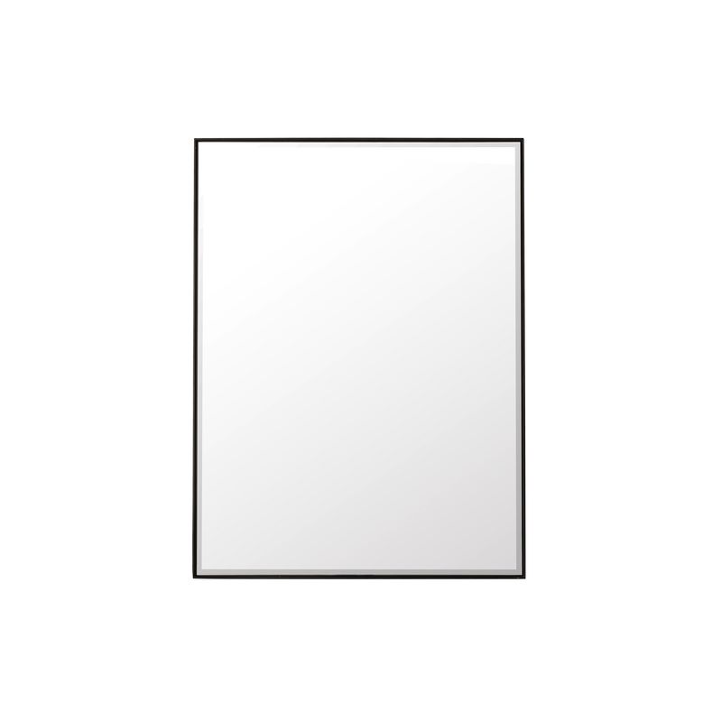 JAMES MARTIN - Rohe 30" Rectangular Mirror, Matte Black 715-M30-MB