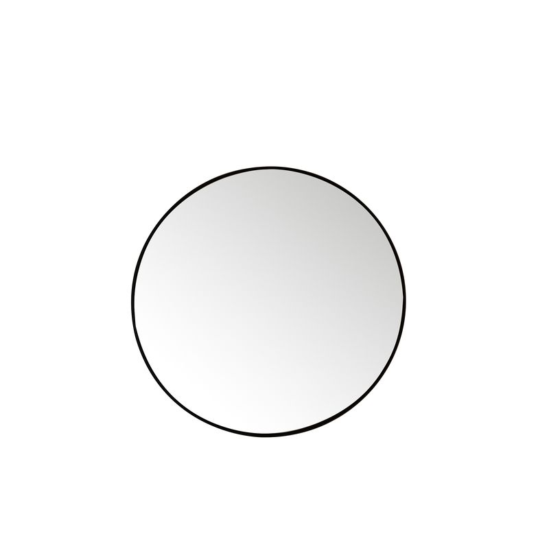 JAMES MARTIN - Rohe 30" Round Mirror, Matte Black 715-MR30-MB
