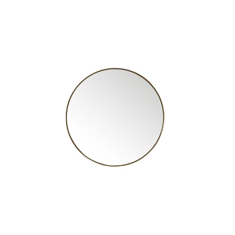 JAMES MARTIN - Rohe 30" Round Mirror, Champagne Brass 715-MR30-CB