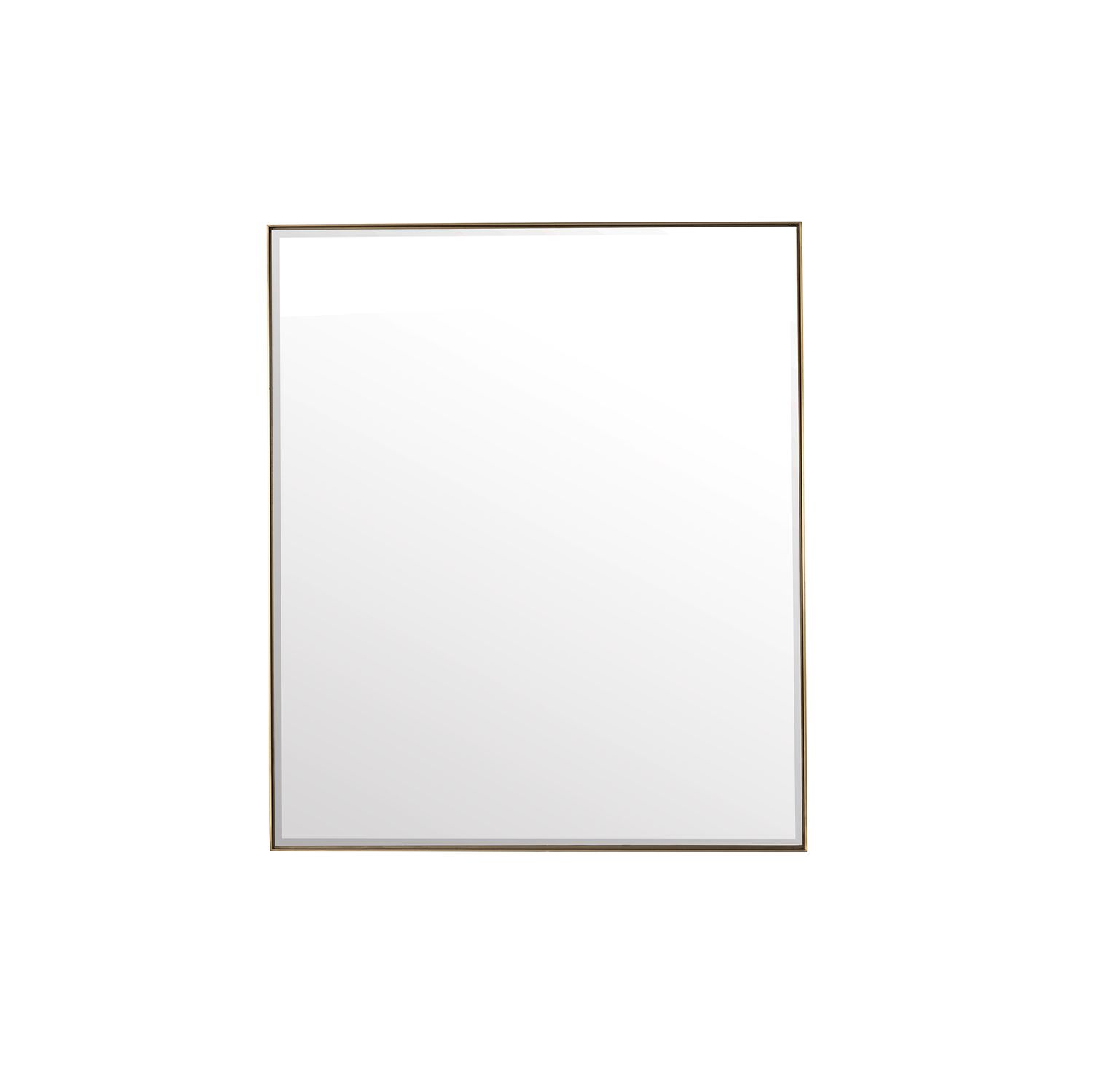 JAMES MARTIN - Rohe 36" Rectangular Mirror, Champagne Brass 715-M36-CB