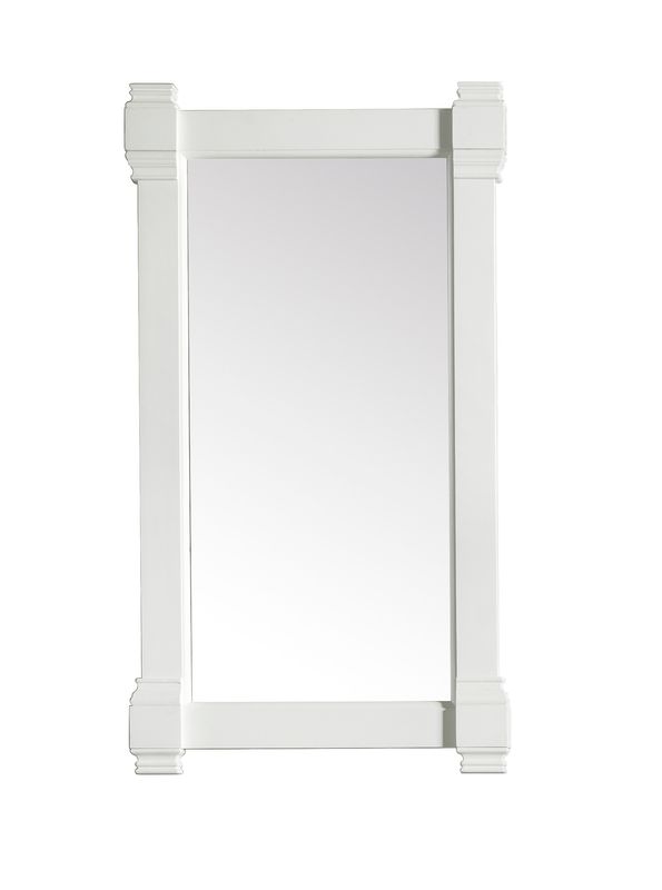 JAMES MARTIN - Brittany 22" Mirror, Bright White 650-M22-BW