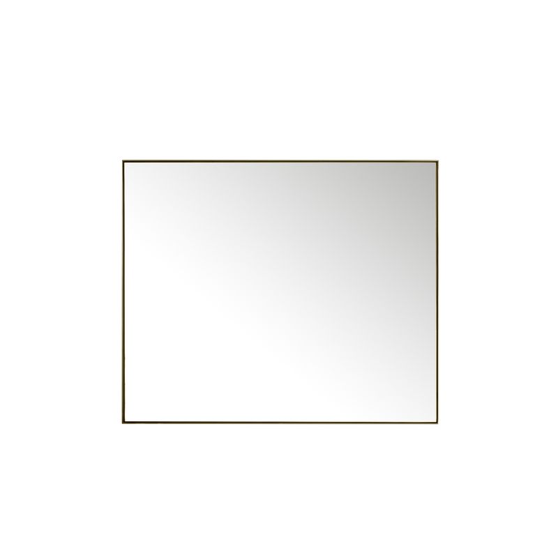 JAMES MARTIN - Rohe 48" Rectangular Mirror, Champagne Brass 715-M48-CB