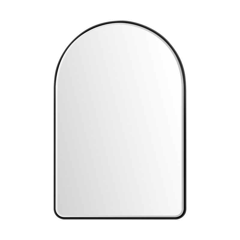 JAMES MARTIN - Rohe 24" Arched Mirror, Matte Black 715-MA24-MB