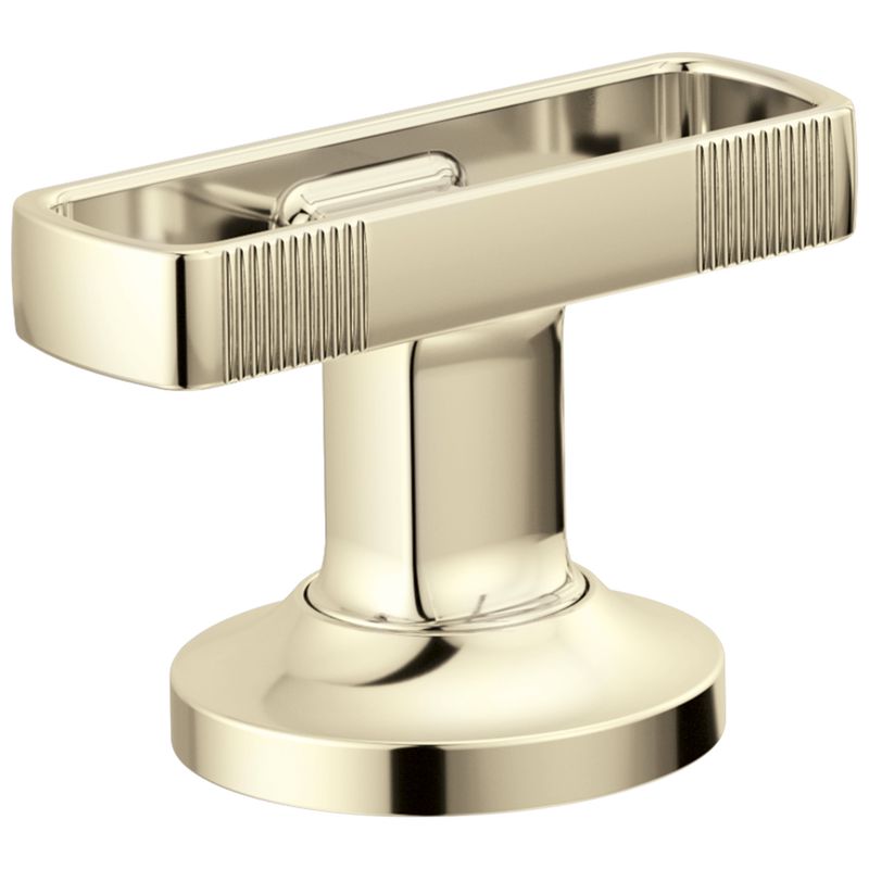 BRIZO - Kintsu® Widespread Pull-Down Faucet Knob Handle Kit Lumicoat® Polished Nickel HK007-PN-L