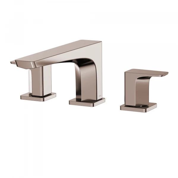 TOTO - GE Three-hole Roman Tub Filler Trim Polished Bronze TBG07201U#PBR