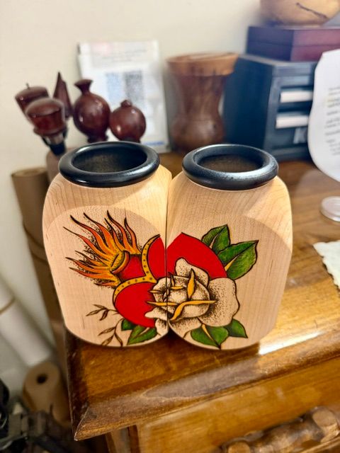 Milk rose jug set