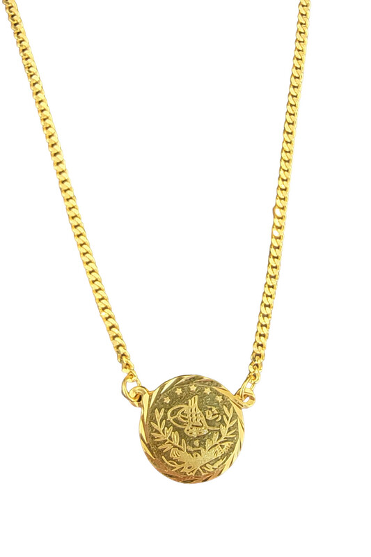 21K Coin Necklace