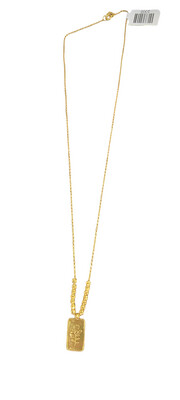 21K Ounce Necklace
