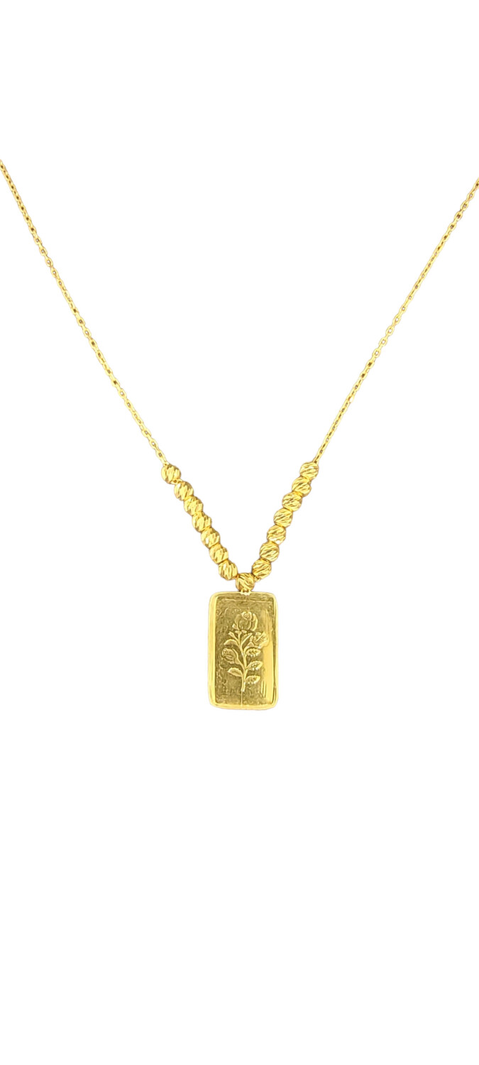 21K Ounce Necklace