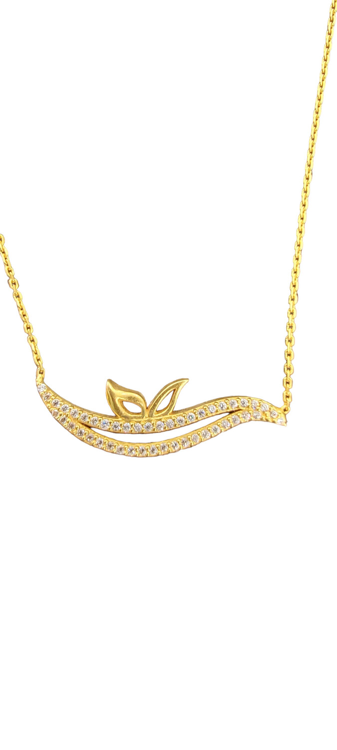 21K Fine Necklace 1014
