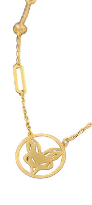21K Fox Necklace