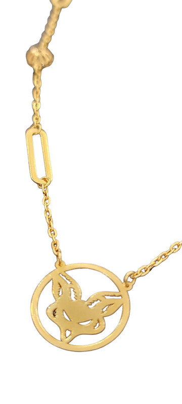 21K Fox Necklace