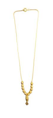 21K Ball Necklace 1035