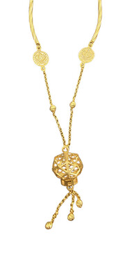 21K Panther Necklace
