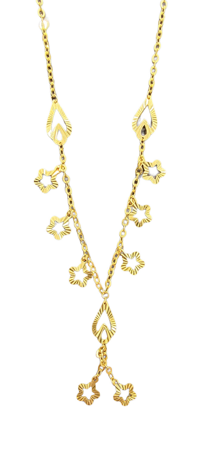21K Star Charm Necklace