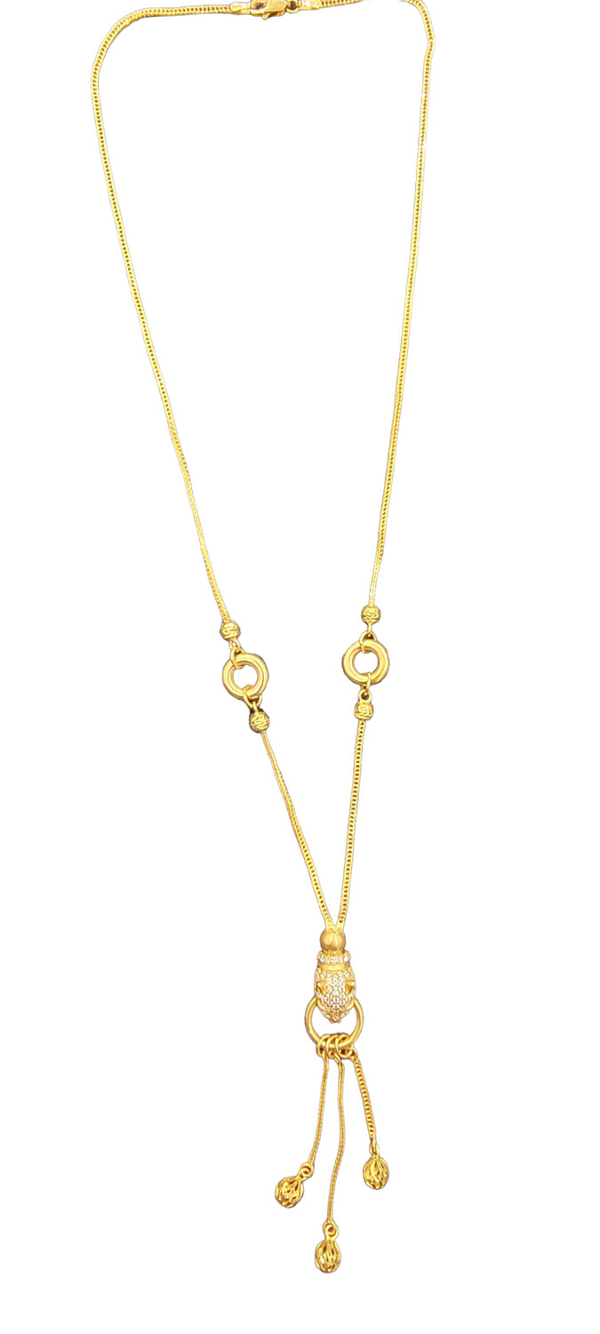 21K Panther Necklace 1053