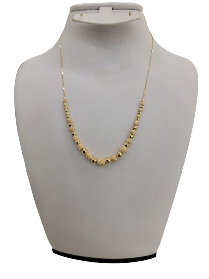 18K Ladies Necklace italy
