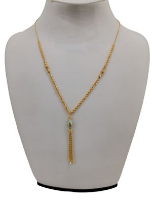 21K Robe Enamel Necklace 10039
