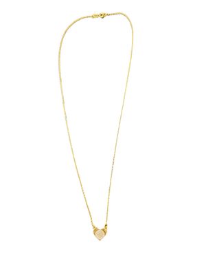 21K Heart Shape Necklace 10040