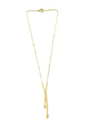 21K ball chain Necklace 10041