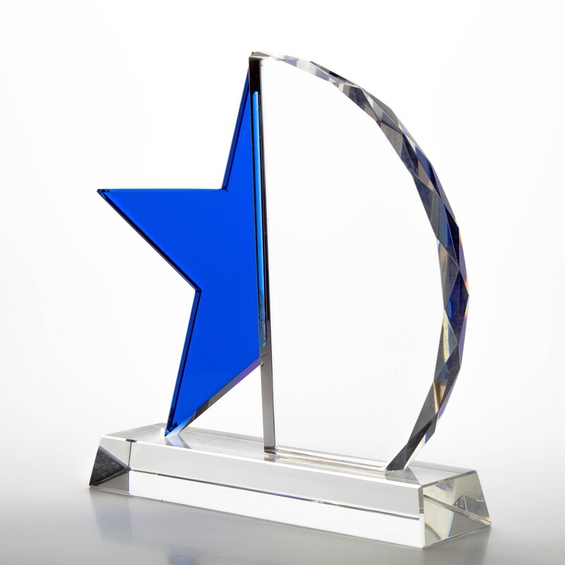 Blue Circle Star