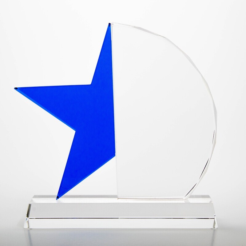 Blue Circle Star