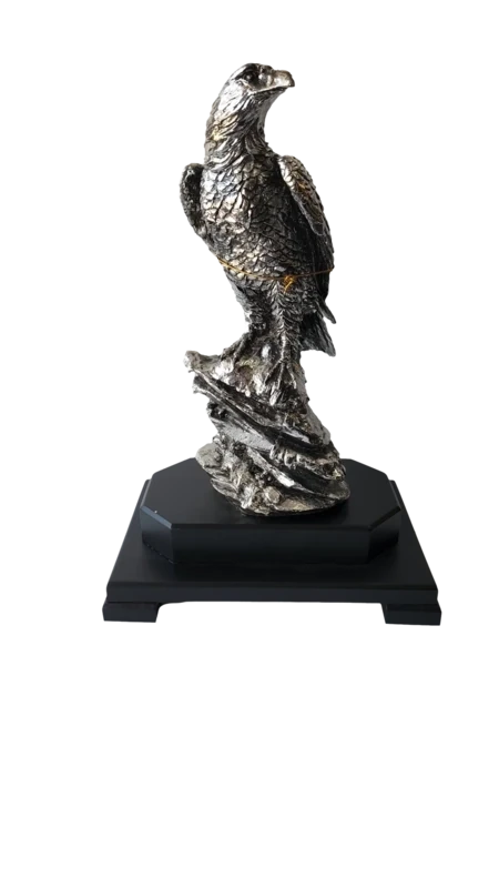 Silver Eagle Statuette