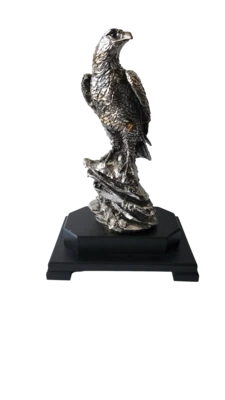 Silver Eagle Statuette