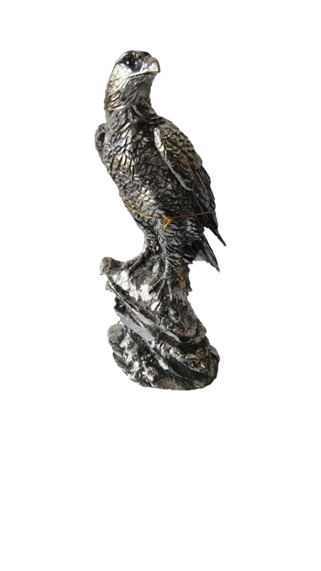 Silver Eagle Statuette