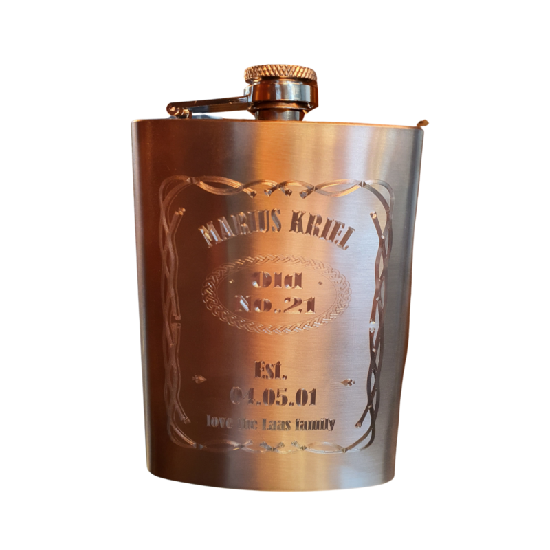 Custom Engraved Flask
