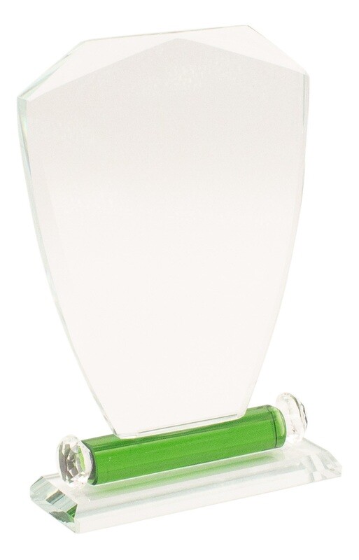 Green Scroll Shield