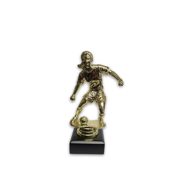 Gold Soccer Player