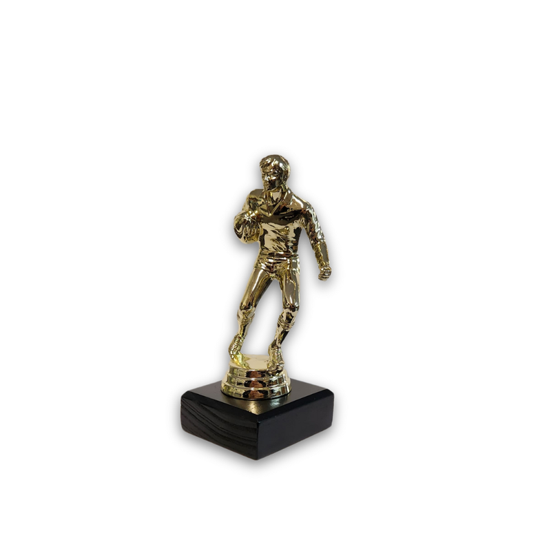 Gold Rugby Player